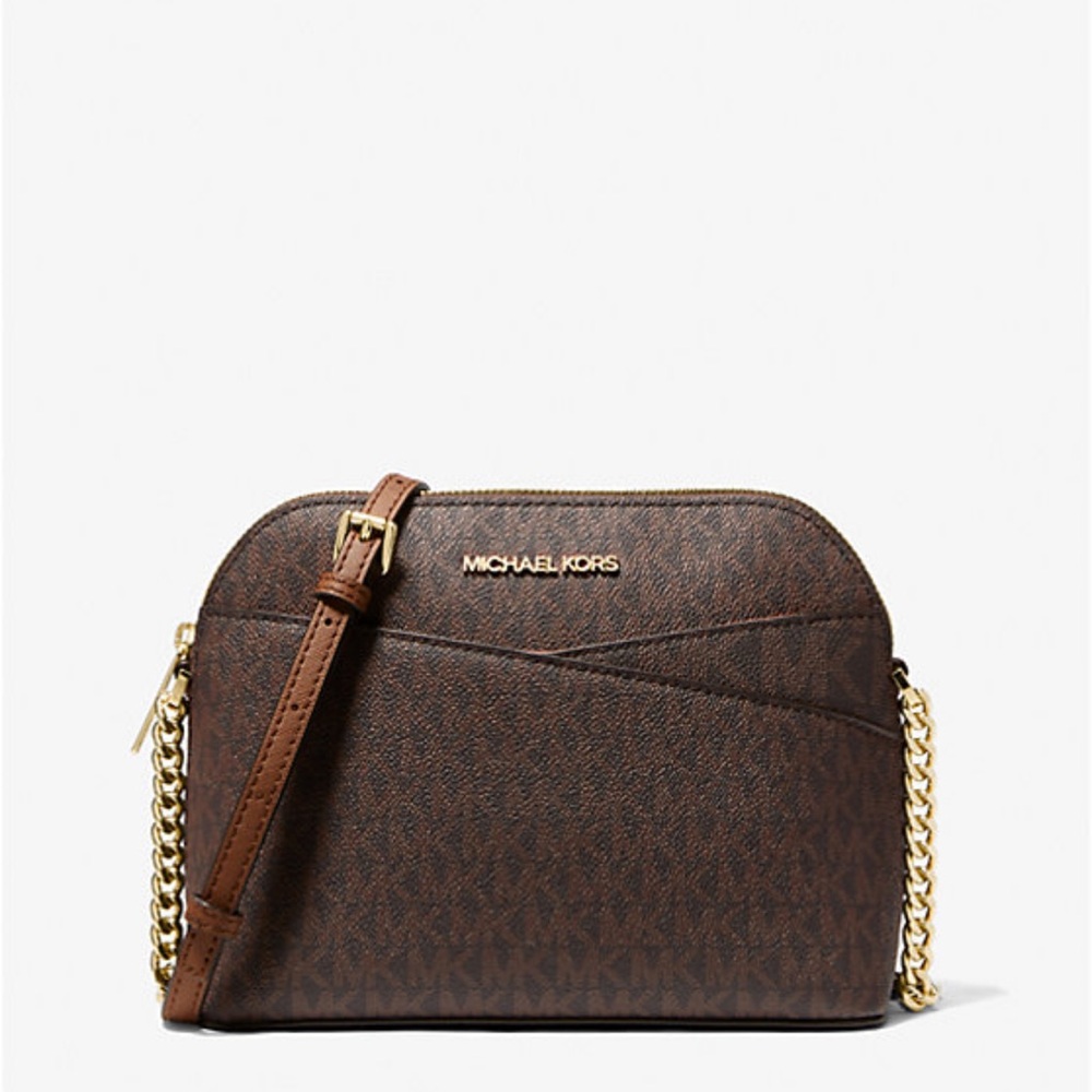Michael Kors Jet Set Medium Dome Crossbody Bag